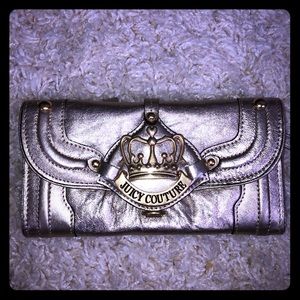 Gold juicy couture wallet